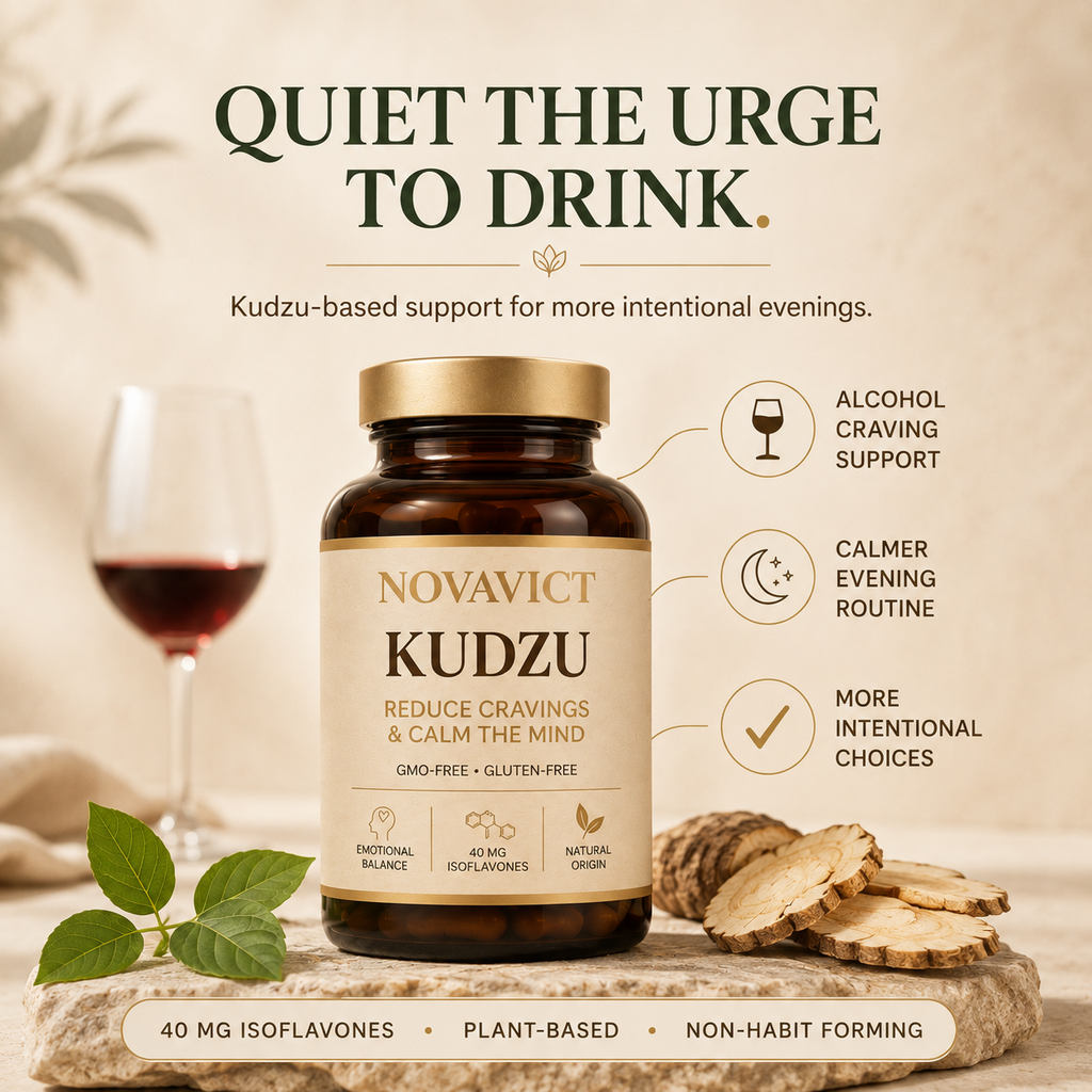 KUDZU • 40 mg of Isoflavones • 100% Natural