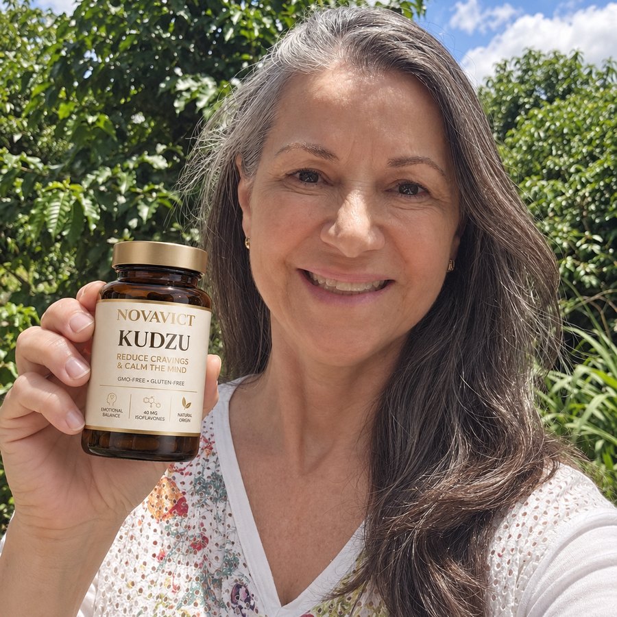 Novavict customer with Kudzu capsules